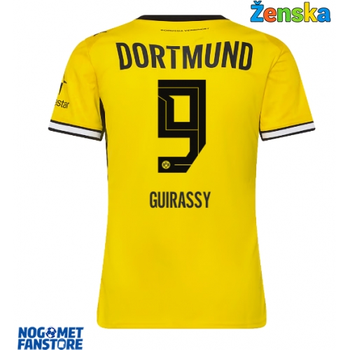 Borussia Dortmund Serhou Guirassy #9 Domaci Dres za Ženska 2026-27 Kratak Rukav